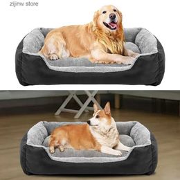kennels pens Thick Fabric Dog Bed Comfortable Thick Fabric Pet Nest Comfortable and Warm Dog Bed for Space Sleep Durable Cat Supplies Y240322
