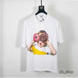 Desiger Shirts Adlv The Highest Qualityt-Shirts Korea Fashion Brand Adlv Teddy Bear Short Sleeve Doughnut Girls' T-Shirt Couple's Half Sweep Size 11 Dieo 4387