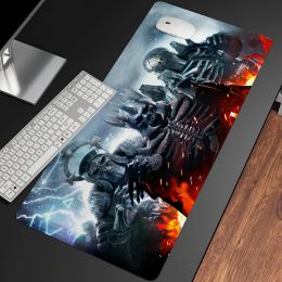 Pads Mouse Pad Computer Cute Kawaii Gaming Accessories Carpet gabinete Gamer PC Anime The Witchers Table Mat Desk Large LOL Mousepad