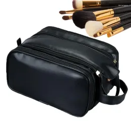 Storage Bottles Makeup Bag Travel Zipper Pouch Cosmetic Case Portable Large Capacity Organiser For Cosmetics Skin