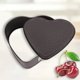 Baking Moulds Dishwasher Safe Pan Kitchen Supplies Heart Shaped Springform Bpa Free Non-stick Cheesecake For Heart-shaped