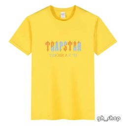 Summer Men Trapstar T-Shirt Tracksuit Top Designer Popular Fashion High Street Cotton Short Sleeve T-Shirt Sweatshirt Jumper Breathable For Men And Women 8532