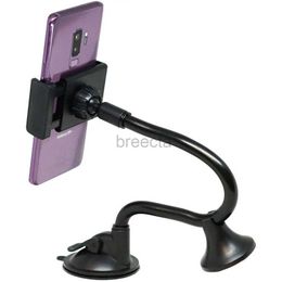Cell Phone Mounts Holders Cell Phone Holder Long Arm Sturdy Phone Mount Strong Suction Cup Phone Holder for Windshield Dashboard for All Phones 240322