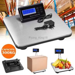 Household Scales 300kg Heavy Duty Digital Industry Shipping Postal Platform Scale Weight 660LBs 240322