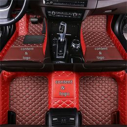 Car Floor Mats For LEXUS ES 2022 2021 2020 2019 2018 ES300h ES350 ES250 Auto Carpet Accessories Covers Interior Anti Dirty Rugs