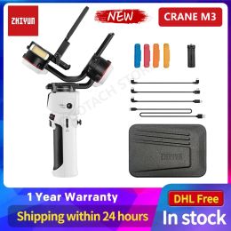 Heads ZHIYUN Crane M3 Camera Gimbal for Mirrorless Cameras Phone camera Handheld Stabiliser for Sony Canon Nikon vs WEEBILL 2