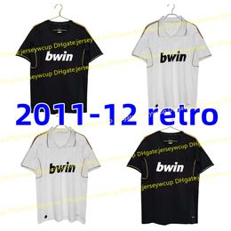 retro Soccer Jerseys BELLINGHAM VINI JR KROOS Tchouameni 2011 2012 home away Football Shirt Real Madrids CAMAVINGA Rodrygo MODRIC VAERDE Camisetas Men