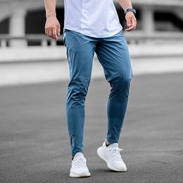 Sports Pants Light and Thin Elastic Spring/summer Solid Color Slim Fit Iron Leg Casual Fitness Sports Training