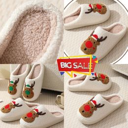 2024 Classic Slide Fur Slippers Sandals Home Furry Flat Sandal Female Cute Fluffy flip flops for women's shearling slipper GAI 36-45