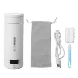 Mugs Portable Travel Electric Kettle US Plug 120V 304 Stainless Steel ABS Mini Coffee Auto Shut Off For Outdoor