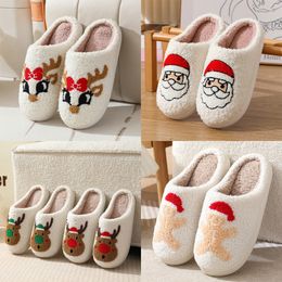 New Slide Fur Slippers Sandals fuzzy Slides Home Furry Flat Sandal Female Cute Fluffy flip flops for women's shearling slipper GAI 36-45