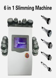 Pro 6 EMS Pads Lipo Fat Remover Cavitation Ultrasound Rf Slimming Body Massage Machine For Spa7383017