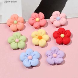 Fridge Magnets 4 pieces of resin frozen magnets fresh flowers refrigerant magnetic stickers photo information whiteboard stickers refrigerant decoration Y24032