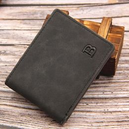 Wallets Men 2022 Small Money Purses Design Dollar Top Thin Wallet With Coin Bag Zipper Purse289F