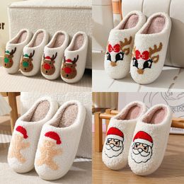 Slide Fur Slippers Sandals fuzzy Slides Home Furry Flat Sandal Female Cute Fluffy flip flops for women's shearling slipper GAI size 36-45