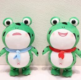 2024 Wholesale Cute Funny Frog Doll Children's Games Playmates Holiday Gifts Room Decor