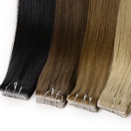 Extensions Invisible Tape in Hair Extensions 40pcs Seamless Hand Tied Pu Skin Weft Injected Tape In Hair Invisible Tape Hair Extensions