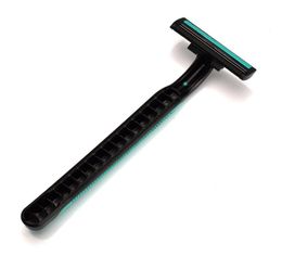 10 pcslot Disposable Shaving Razor Blades Holder Men Women Travel Shaver Razor Blades Face Care Underarm Body Hair Removal1715524