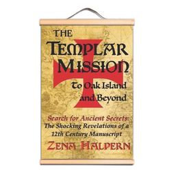 Vintage Mediaeval Crusader Warrior Art Poster Wall Chart - Decorate Your Room with This Knights Templar Canvas Scroll Painting Wall Hanging Banner AB10