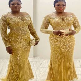 ebi ebi gold gold aso mermaid dresses recisted evening evening party second stree stiption obragement commity dression zj