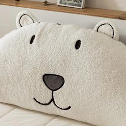 Pillow Bear Bed Wedge Headboard Rest Reading Backrest Positioning Support Bolster With Removable Cover