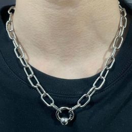 Chains Hip-Hop Ball Versatile Ins Chain Necklace For Unisex Harajuku Vintage Y2K Punk Jewellery Accessories Fashion Style