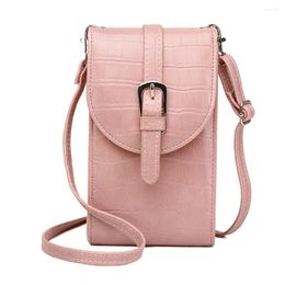 Shoulder Bags Belt Buckle Bag Fine Milled Quality Pu Material Suitable For Traveling Top Crossbody Crocodile Phone
