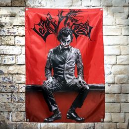 Accessories JOKER Movie Poster Flag Banner Tapestry Wall Hanging Tapestries Wall Cloth Stickers Bedside Bedroom Home Decor