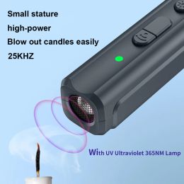Repellents Ultrasonic Dog Repeller Portable Deterrents Cat Anti Barking Trainer with Ultraviolet UV Detect Light USB Rechargeable Outdoor