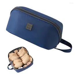 Storage Bags Travel Underwear Bag Large Capacity Socks Packing Travelling Organizers With Zipper Closure For Bra