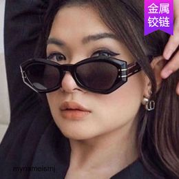 2 pcs Fashion luxury designer Irregular small frame sunglasses Metre nail 2022 new star net red same fashion butterfly sunglasses