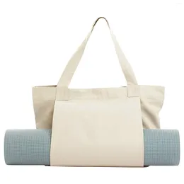 Storage Bags Multi Purpose Yoga Mat Bag Portable Large Capacity Outdoor Fitness Handbag Woman Shoulder Travel