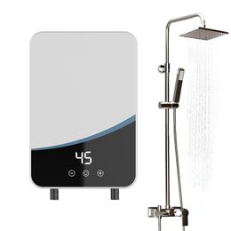 RYK 5500W home appliance,Instant Electric Water Heater Home Intelligent Constant Temperature and Rapid Heating Small Shower Bath Machine