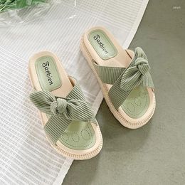 Slippers Soft-soled Women Wear Non-slip Joker Leisure Sandals And Fashion Tide Beach Shoes In Summer