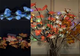 LED Coloured Lights Ins Simulated Branch Battery Box Colourful Lamp Interior Decoration Artificial Flower Lamps Selling 12 5wc L9325180