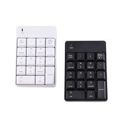Keyboards 18/19Keys Number Pads USB Numeric Wireless Keypad Portable Financial Accounting Number Keyboard for Laptop Win7/8/10/XP/VISTA