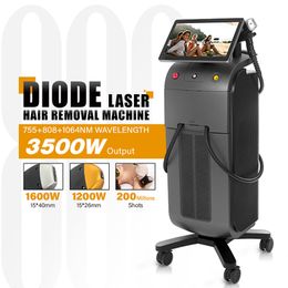 2 Handles 808nm Diode Laser Hair Removal for Black Skin Machine Permanent Hair Loss Salon Use Beauty Device Hair Loss Equipment