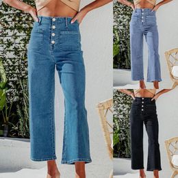 Women's Jeans Wide Leg High Slimming Jean Leggings For Women Pants Ripped Cargo