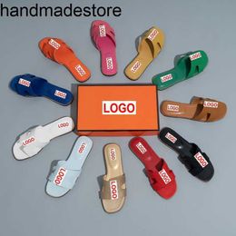 Chinelo de luxo Orans Slides Online Chinelos clássicos vermelhos para