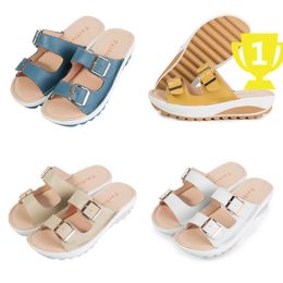 casual women's sandals for home outdoor wear casual shoes GAI colorful orange apricot new style large size fashion trend women 2024