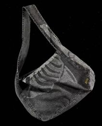 Backpacks 2021 Men Women High Quality Vintage Rib Lines KAPITAL Bags Denim Canvas Bag Backpack9894356