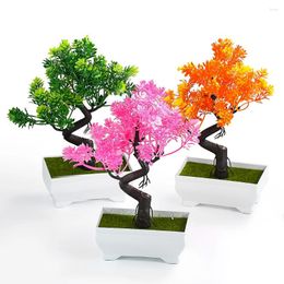 Decorative Flowers Simulation Plant Decoration Artificial Plants For Home Decor Feng Shui Wealth Lucky Christmas Celebration Ornament