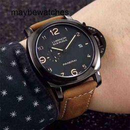 Panerai Luminors VS Factory Top Quality Automatic Watch P900 Automatic Watch Top Clone with Box Top Brand Original Quality Leather Band Waterproof Wrist Designer