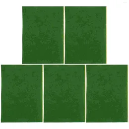 Decorative Flowers Nylon Flocked Grass Fake Mat Artificial Turf Decor Sand Table DIY Lawn Cuttable For