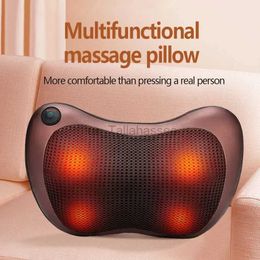 Massaging Neck Pillowws Massage Pillow 8 speed Head Relax Electric Shoulder Back Shiatsu Neck Massager 240322