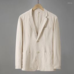 Men's Suits E1246-Men's Casual Summer Suit Loose Fitting Jacket