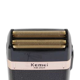 Electric Shavers KEMEI KM-2024 Electric shaver Mens shaver beard trimming machine Mens portable shaver face trimming machine 240322