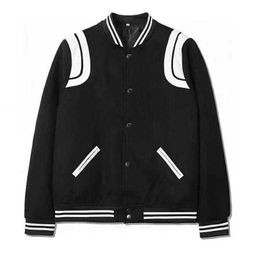 designer Jacket Men Casual Baseball Coat Slim Fit Unisex Baseball Uniform Bomber Jackets For Mens Youth Trend College Wear Clothing