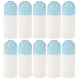 Storage Bottles 10 Pcs Sponge Liniment Bottle Plastic Containers Empty Applicator Skin Care