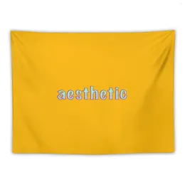 Tapestries Aesthetic Text Vintage Letters Grunge Tapestry Wallpapers Home Decor Bedrooms